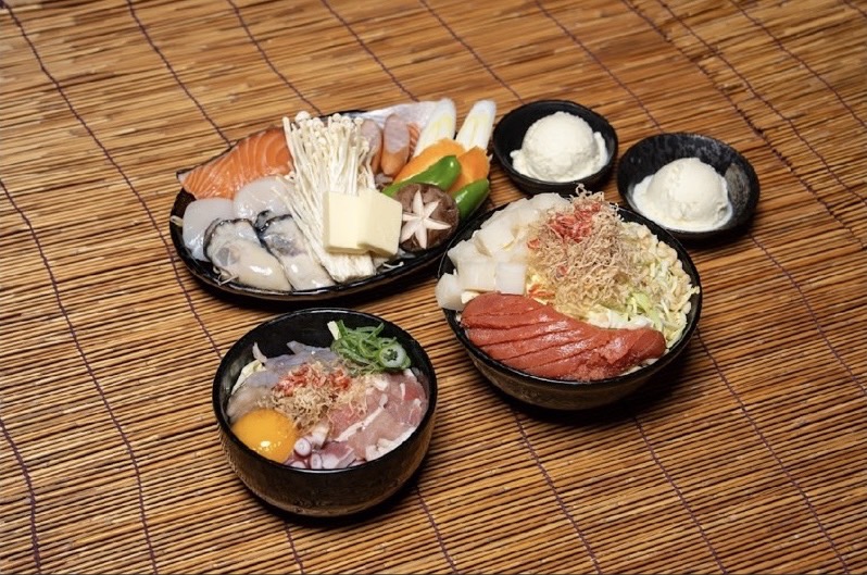 堪能コースのお料理写真